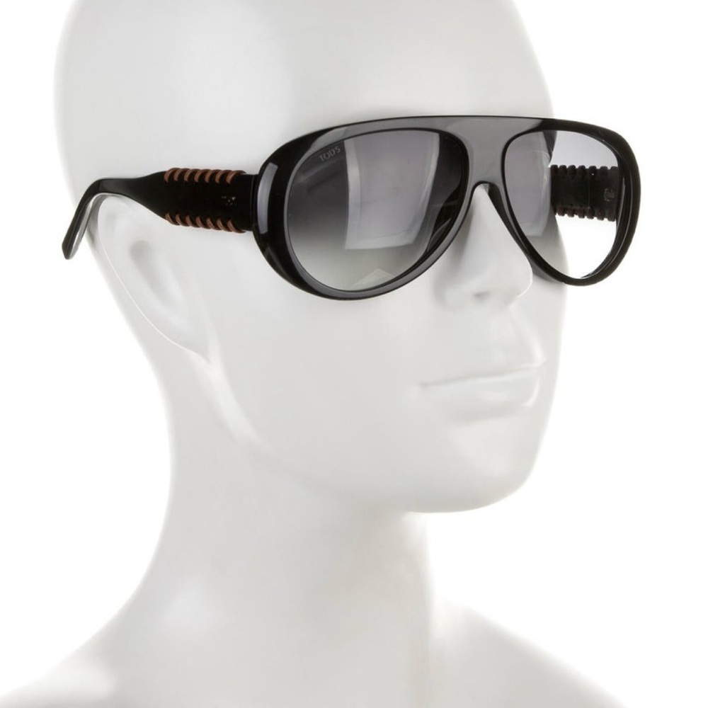 Tod's Black and Brown Women's Sunglasses